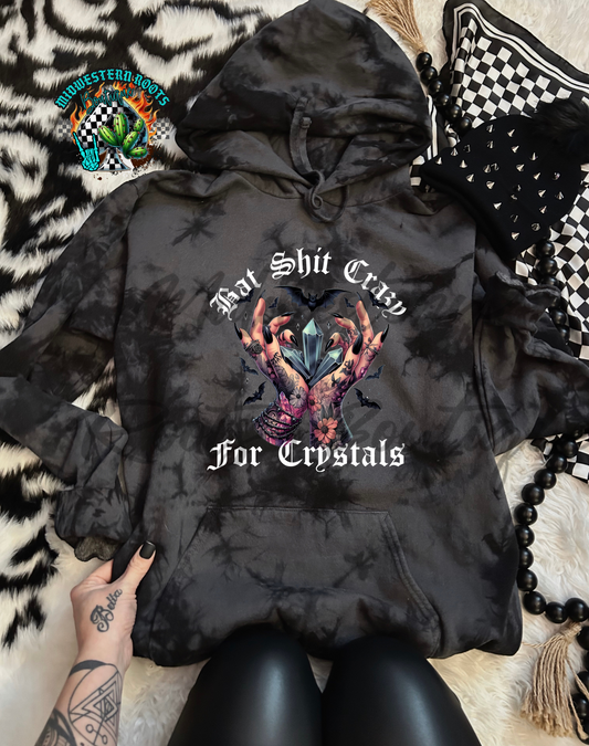 B Crazy for Crystals Tye Dye