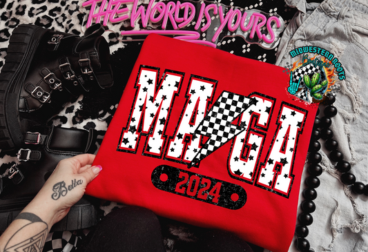 Maga Checkered