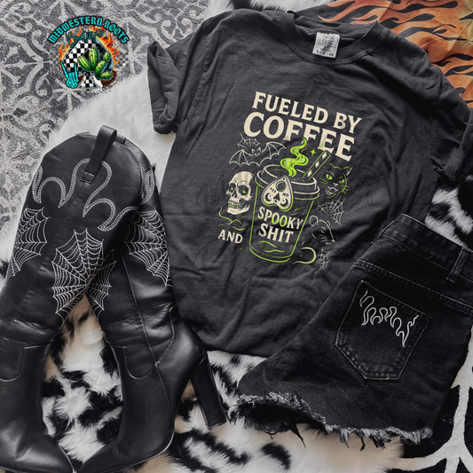 Fueled By Coffee and Spooky Shit  CC